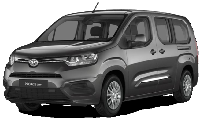 Toyota Proace van city verso 2020 montážne body